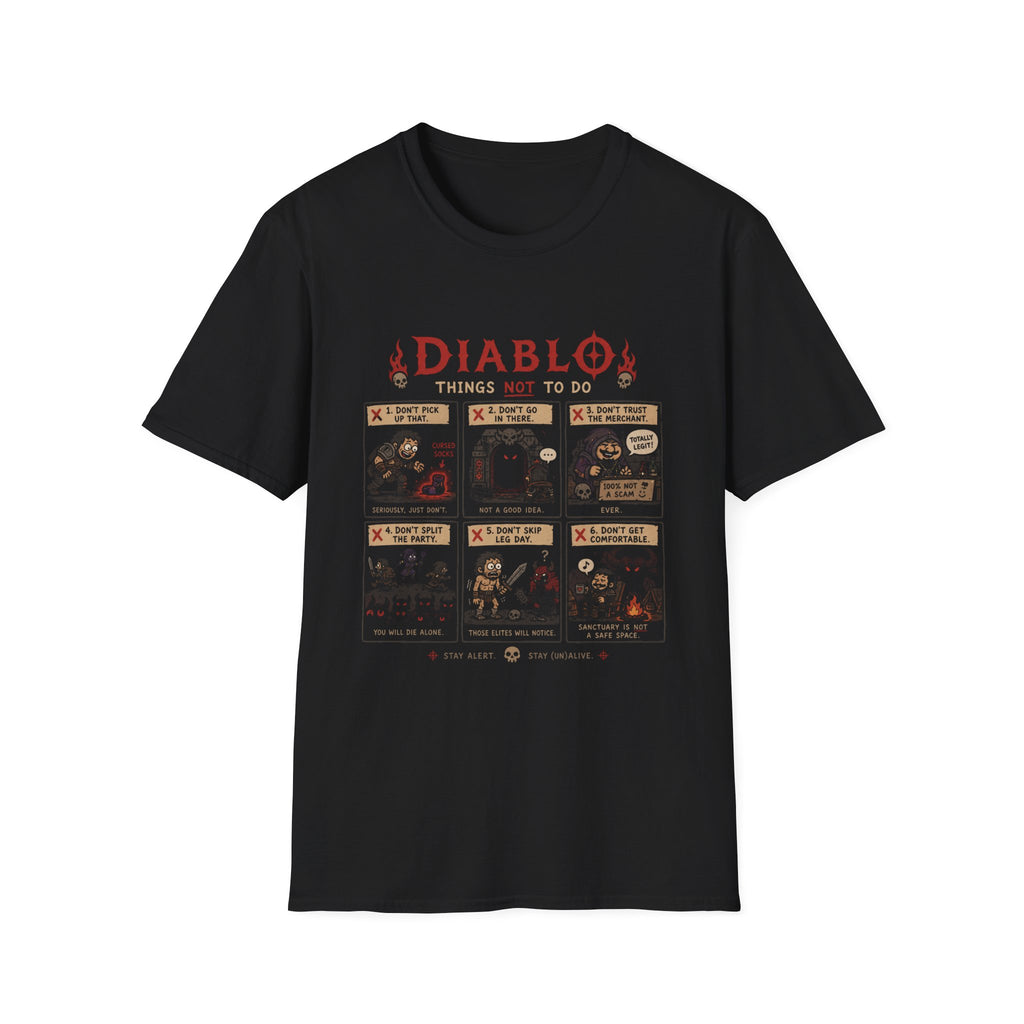 Diablo Safety Check List Tee